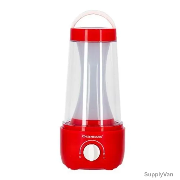 Olsenmark Rechargeable LED Dimmable Lantern, OME2792, 72 LED, Red — image 1