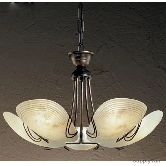 Metallux Traditional And Classic Ceiling Chandelier, 44835, Favorita, E14, 40W, 34CM