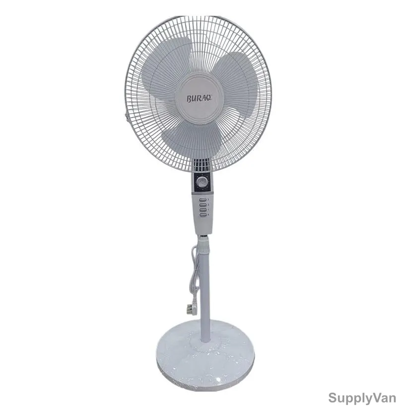 Pedestal Fan, BSF-D16-UTH, 45W, 16 Inch Blade Dia, White — image 1