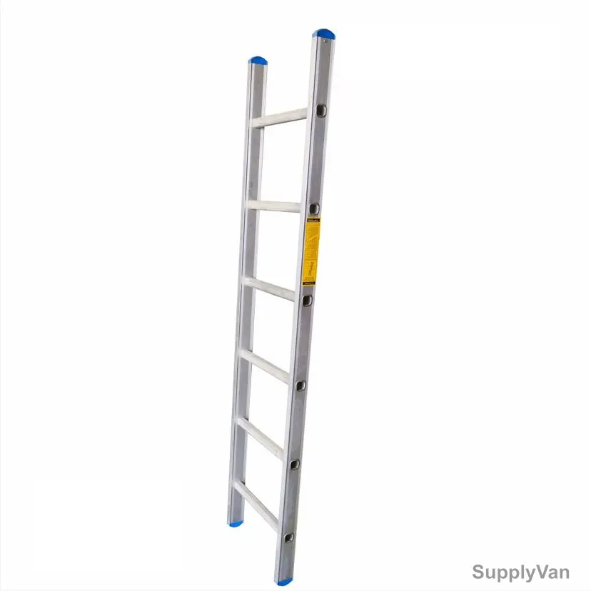 Topman Straight Ladder, STAL6, Aluminium, 6 Steps, 150 Kg Loading Capacity