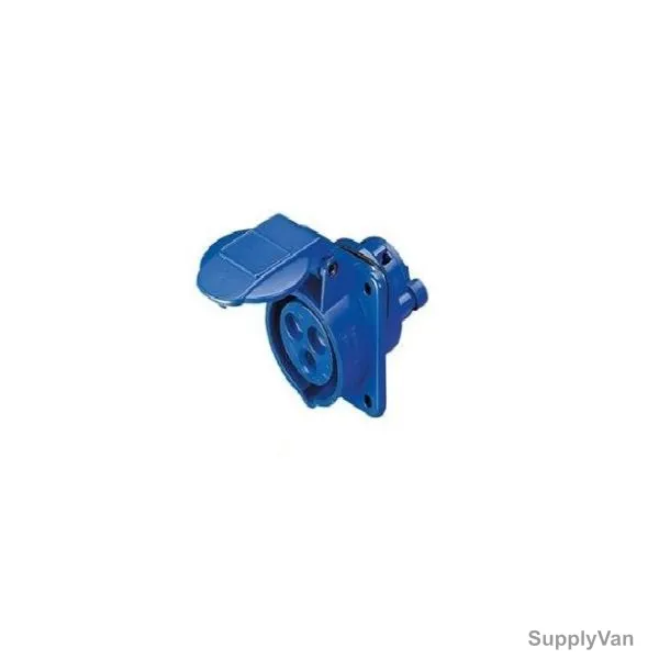 Gewiss 10 Deg Flush Mounting Socket Outlet, GW62213, IP44, 32A, 2P+E