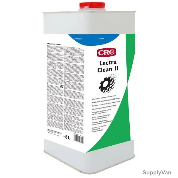 Crc Lectra Clean II Heavy Duty Cleaner, 10314, 5 Ltrs
