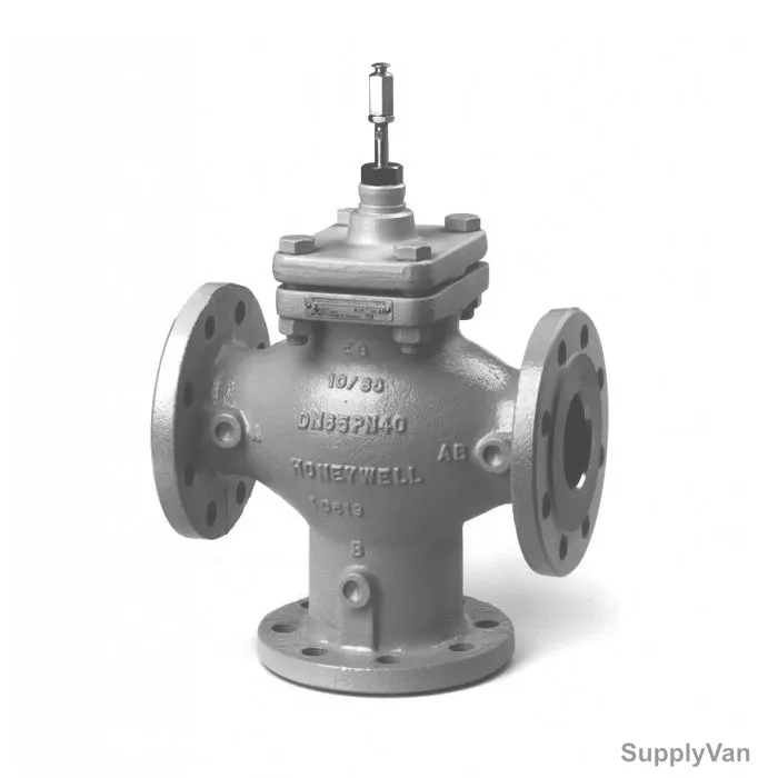 Honeywell Three-Way Flanged Linear Electric Valve Actuator, V5050A1108, PN16, DN125, 250 KVS