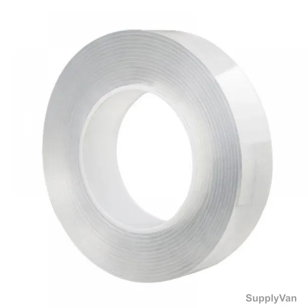 Torex Double Sided Nano Adhesive Tape, 30MM x 3 Mtrs, Clear — image 1