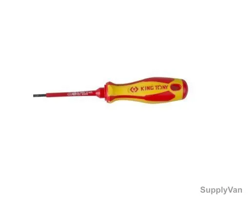 Kingtony Insulated Screwdriver, 14720303, Slotted, 3MM Tip Size x 75MM Blade Length