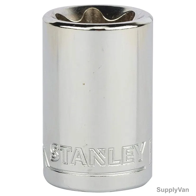 Stanley 6 Point Torx Socket, STMT73369-8B, 1/2 Inch Drive, E22