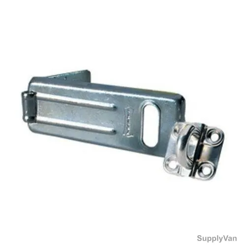 Master Lock Wrought Hasp, ML704EURD4, Hardened Steel, Pry Resistant
