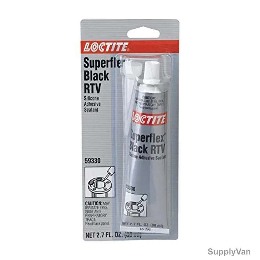 Loctite Black RTV Silicone Sealant, 80ML