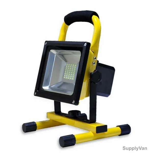 V-Tac Rechargable LED Flood Light, VT-4822-SQ, SMD, 20W, CoolWhite