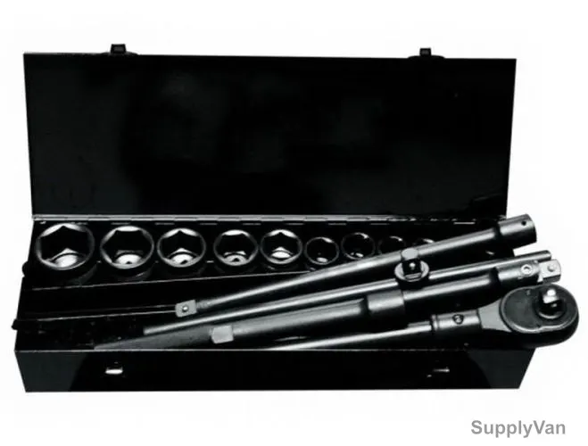 Ultimate Toolz Socket Set, UT618BM, 18PCS