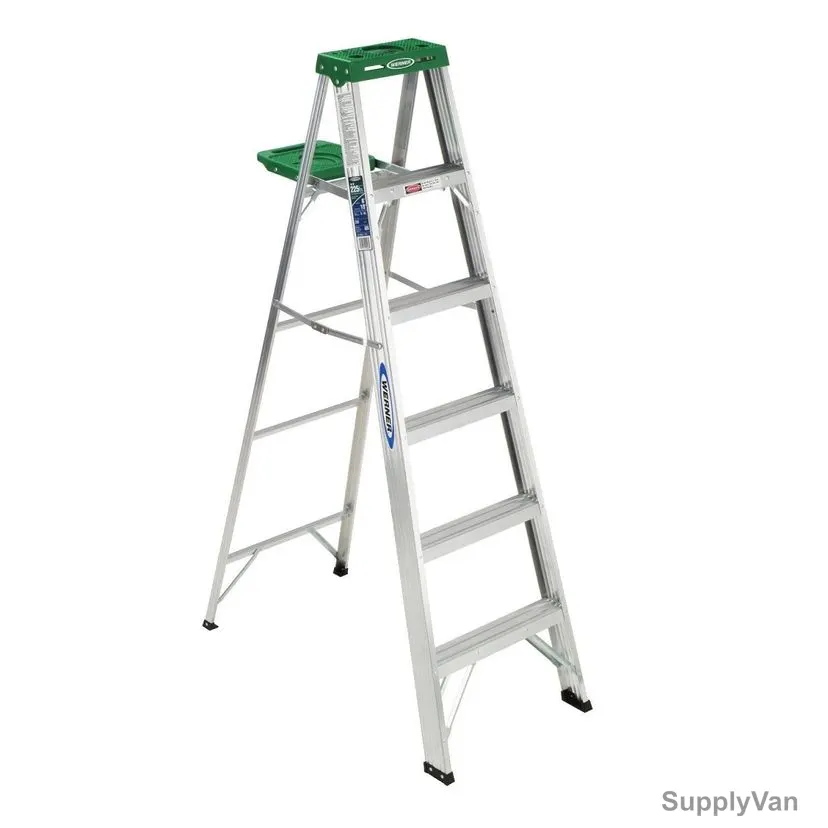 Altec Werner Step Ladder, 356, 6 Steps, 1.82 Mtrs, 90 Kg