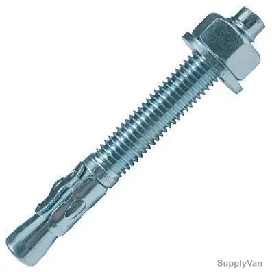 Fischer Throughbolt Wedge Anchor, FWA-10x65, 10mm, PK50