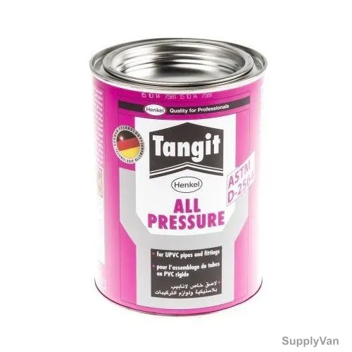 Tangit All Pressure UPVC Pipe Adhesive, ASTM-D-2564, 250GM, 12 Pcs/Pack