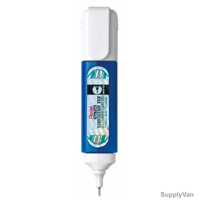 Pentel Correction Pen, PE-ZL31-BS-01, 12ML, Blue