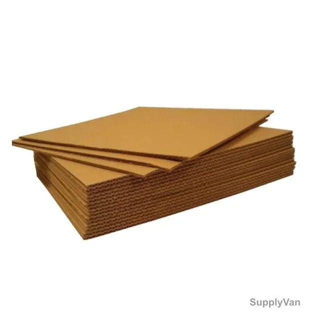 Corrugated Sheet, 5 Ply, 120CM Width x 220CM Length, Brown, 5 Pcs/Pack — image 1