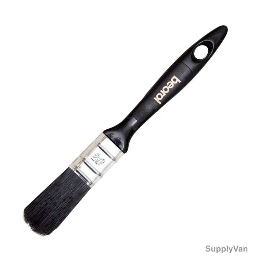 Beorol Paint Brush, BPB20, Black Professional, 20x15MM