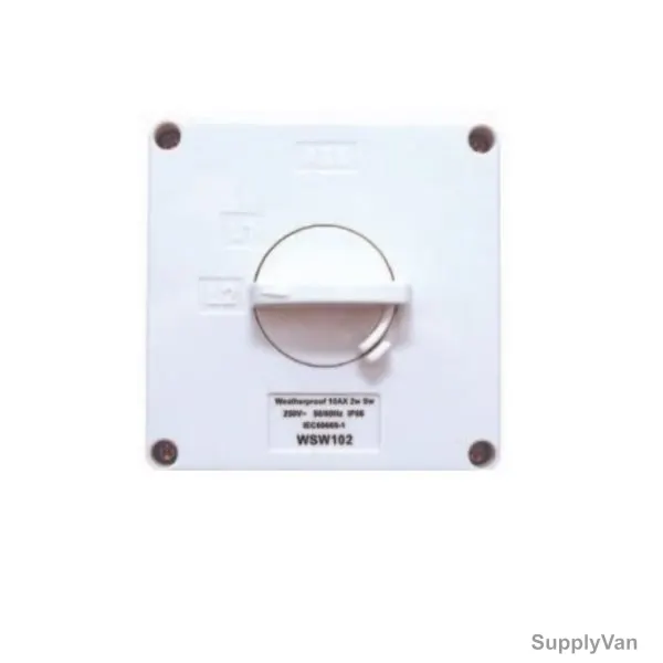 ABB Dual Pole Electrical Switch, WSW114, 1 Gang, 20A