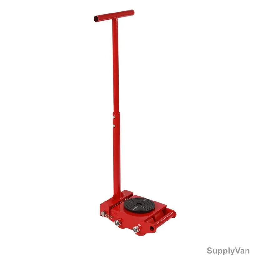 Handle For Heavy Duty Machinery Mover Cargo Trolley, Carbon Steel, 83CM Height — image 1