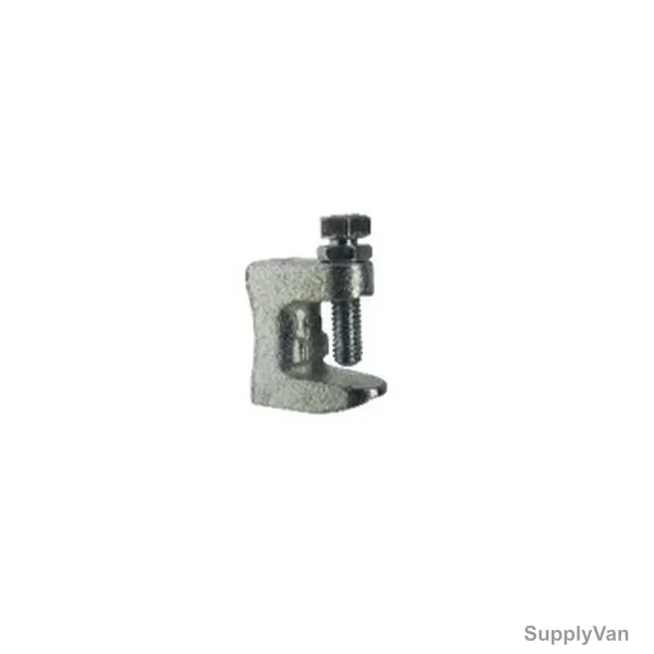 Torq Beam Clamp, 600000060, M6, Silver, PK50
