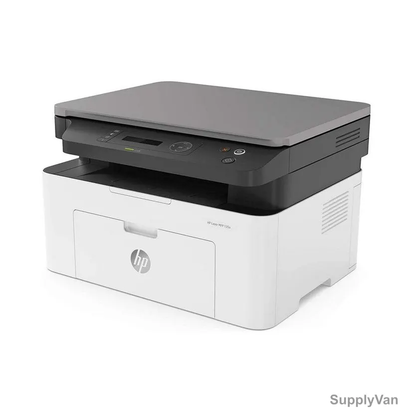 HP LaserJet Pro 3 in 1 Printer, M135A, 1200 x 1200DPI, White/Black — image 1