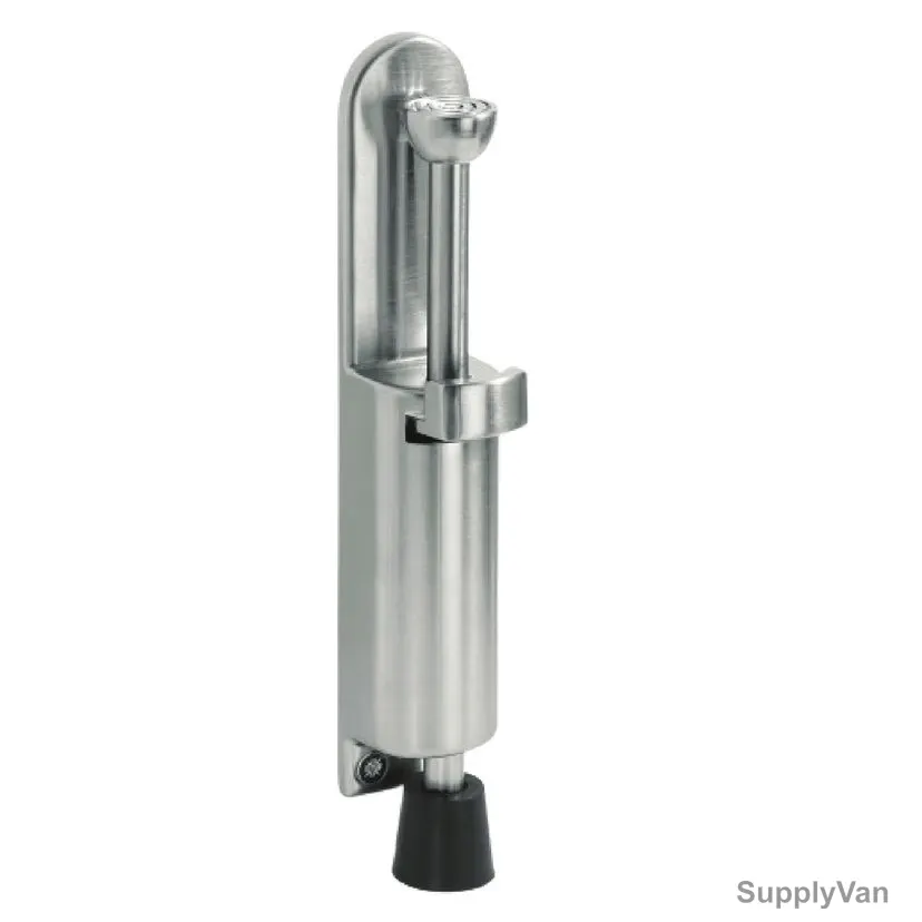 Dorfit Foot Operated Door Stopper, DTDS034, Zinc Alloy, Satin Nickel Finish