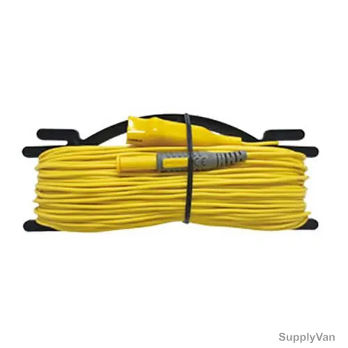 Hioki Measurement Cable For Earth Tester, L9843-51, 50 Mtrs Cable Length, Yellow