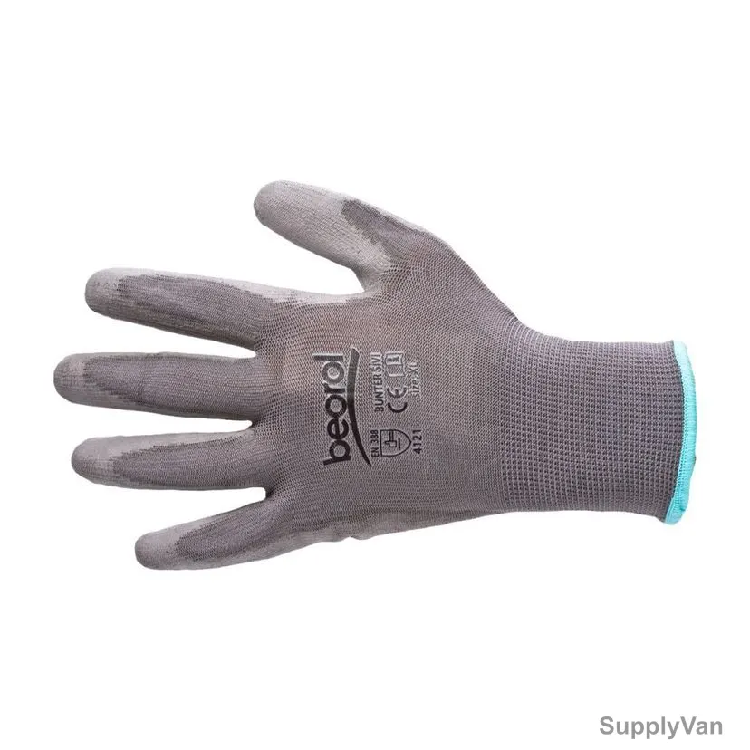 Beorol Knitted Gloves, RBUNSXL, Grey