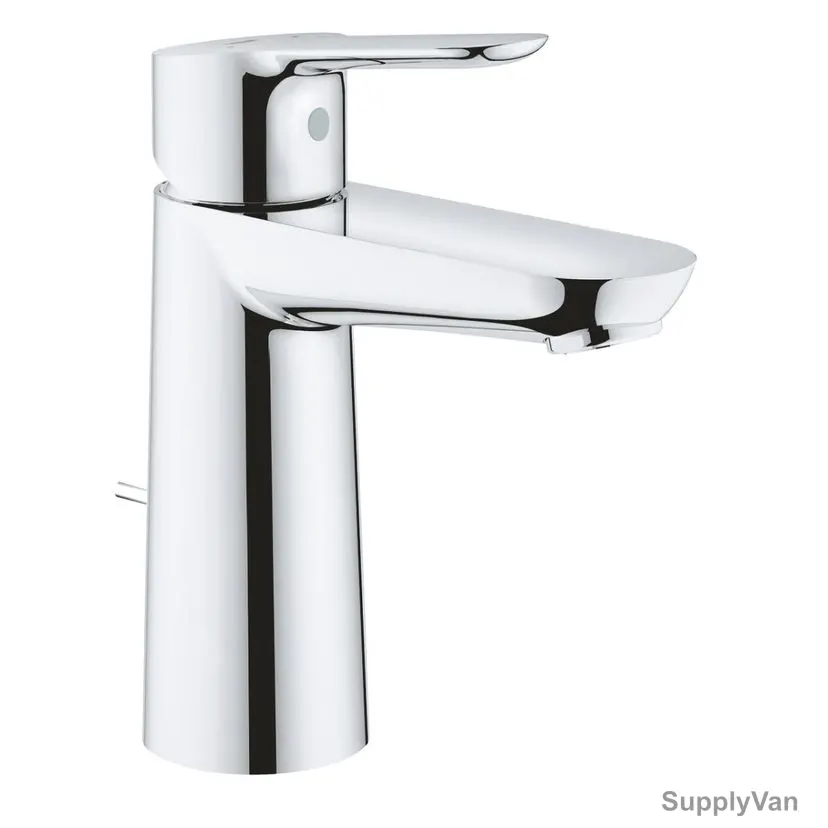 Grohe Single Lever Medium Basin Mixer, 23758000, BauEdge, Metal, 5.7 Ltrs/Min, Starlight Chrome Finish — image 1