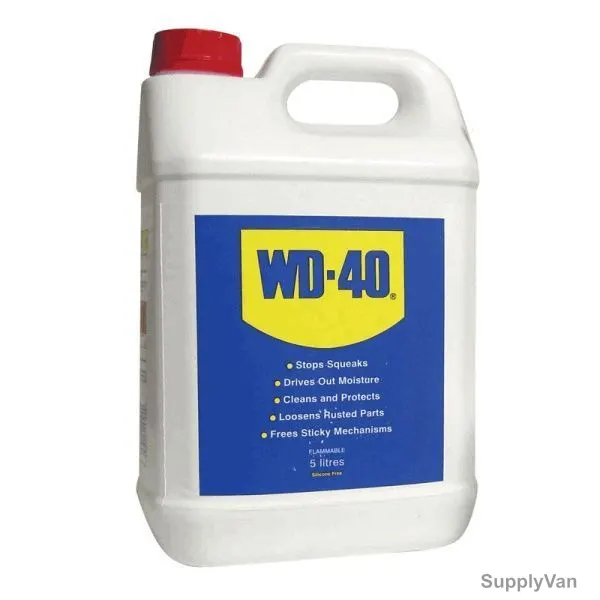 WD-40 Aerosol Multi-Use Lubricant, 5 Ltrs