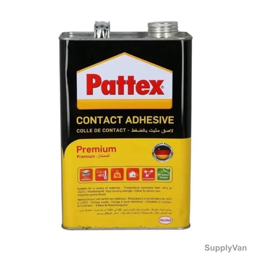 Pattex Premium Contact Adhesive, 1966743, 2.5 Ltrs, 4 Pcs/Pack