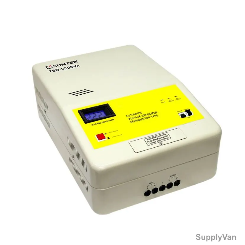 Suntek Servometer Voltage Stabilizer, TSD-8500VA, 40A, 120-285V, 8500VA
