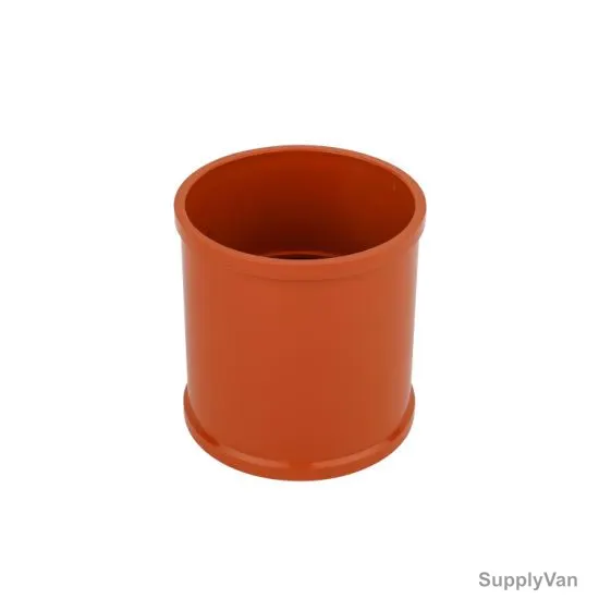 Terrain Pipe Socket, PVC, 3 Inch, Red