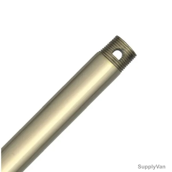 Hunter Extension Downrod, 26323, 36 Inch, Bright Brass