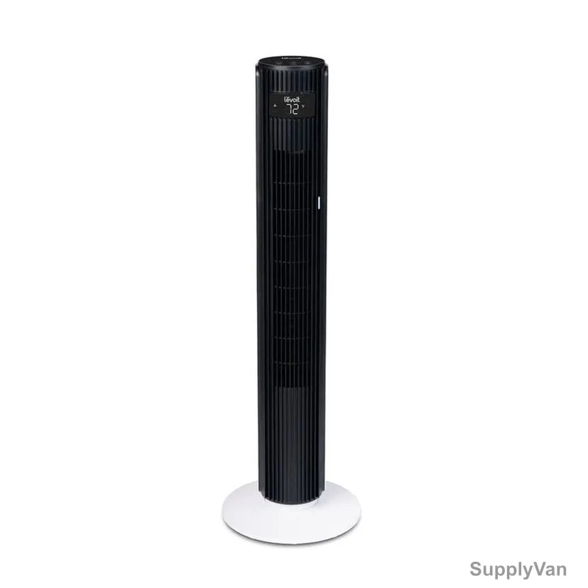 Levoit Classic Smart Tower Fan, LTF-F422S-WAE, 26W, 24V, 42 Inch Height, White/Black — image 1