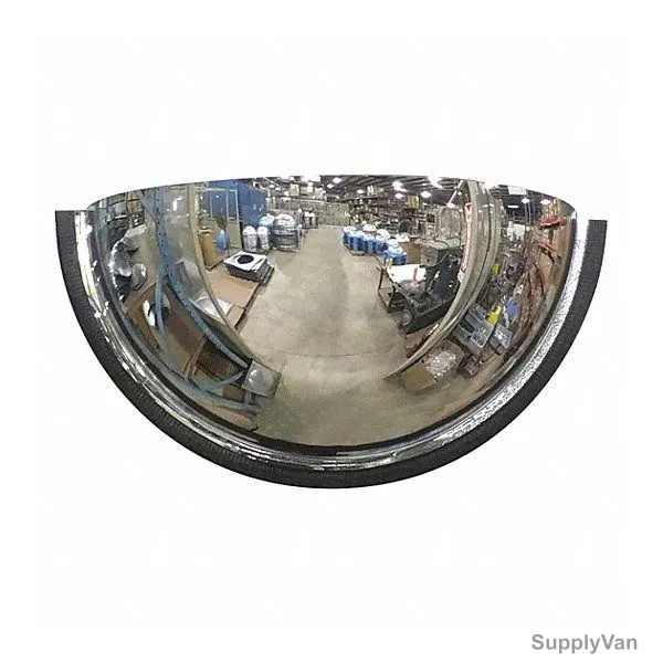 Warrior Half Dome Safety Mirror, PMMA, 60CM Dia, 180 Degree Viewing Angle — image 1