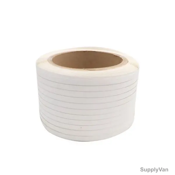 Els Strapping Roll, ELS-25-31, Polypropylene, 15MM Width, 10.5 Kg, White