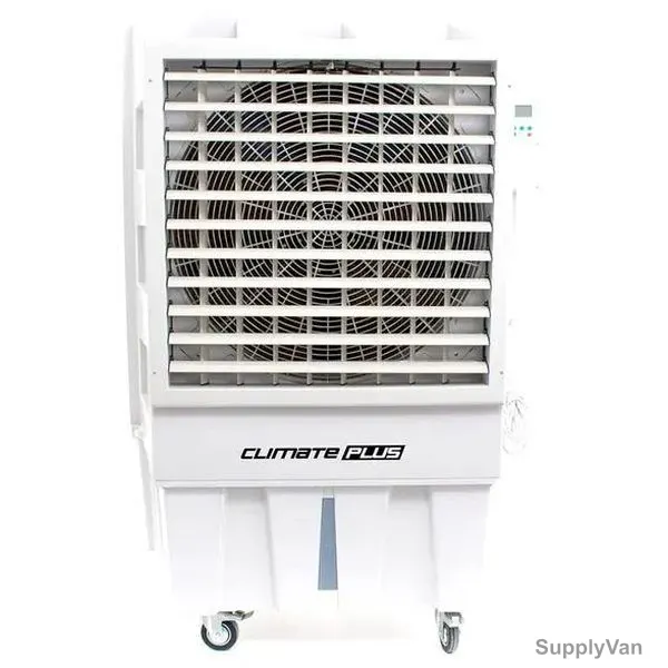 Climate Plus Industrial Outdoor Air Cooler, CM-23000, 1100W, 23000 Cu.Mtr/Hr, 150 Ltrs Tank Capacity, White — image 1