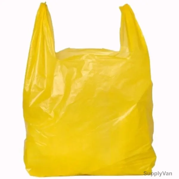 Carry Bag, Plastic, 5 Kg, 47 x 87CM, L, Yellow