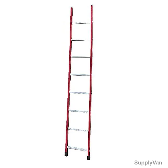 Unique Straight Ladder, USFGSL-08, Fiberglass, 8 Steps, 2.55 Mtrs — image 1