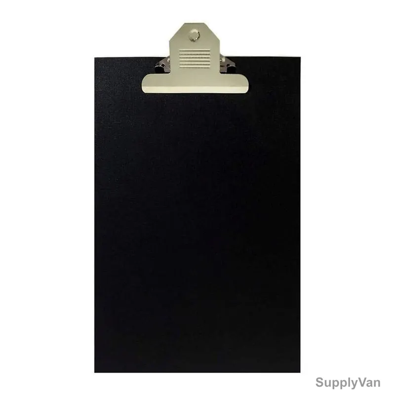 Fis Butterfly Jumbo Clip Board, FS, Black
