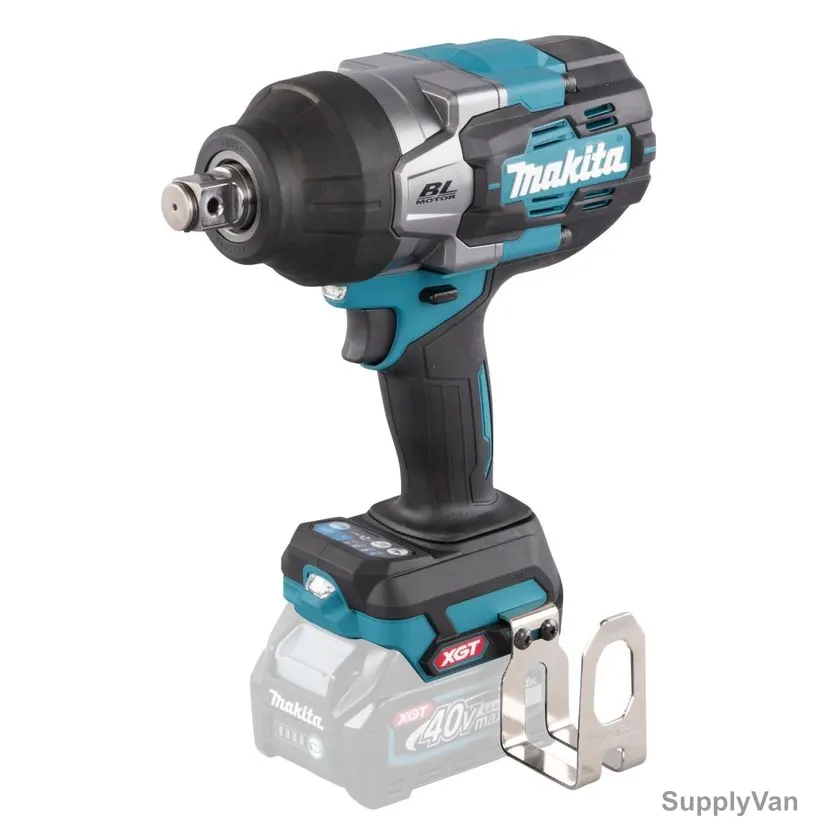 Makita XGT Impact Wrench, TW001GZ, 700W, 40V, 1800Nm, 0-2500 IPM, 3/4 Inch Square Drive, Tool Only
