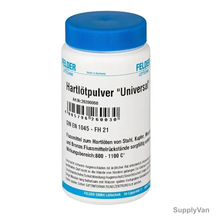 Felder Universal Hard Soldering Powder, 26200060, 500GM