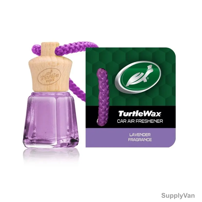 Turtlewax Wood Mini Car Air Freshener, Lavender, 4.5ML