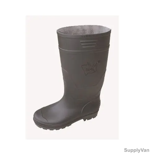 Tuf-Fix High Ankle Gum Boots, JH003, PU, Size40, Black