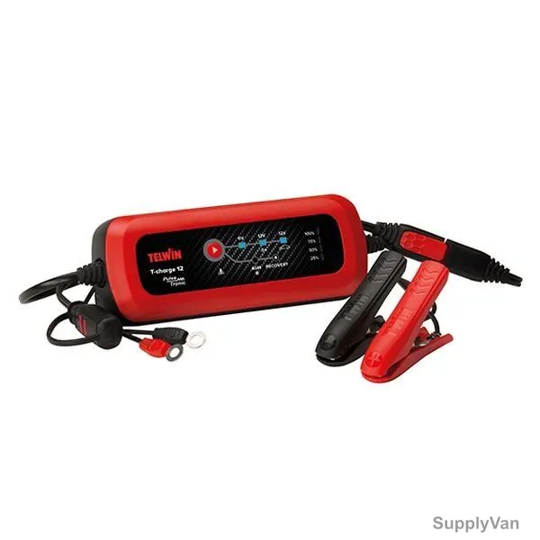 Telwin Multi Purpose Battery Charger, 807567, T-Charge 12, 6/12V
