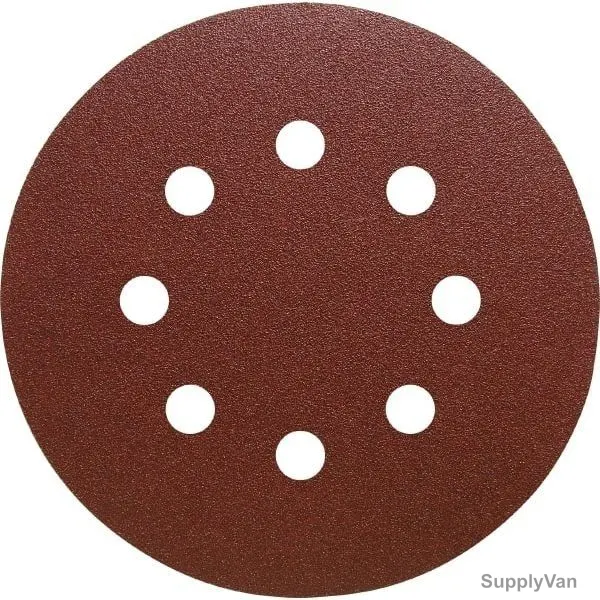Klingspor Sanding Disc, PS22K, GLS3, Grit 100, 150MM, 50 Pcs/Pack