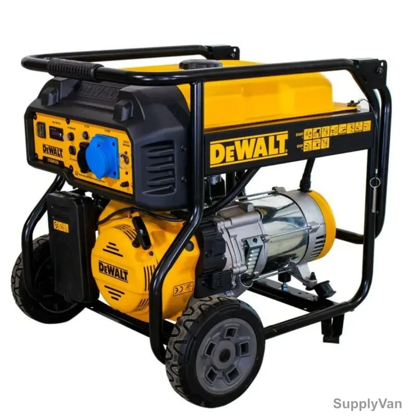 Dewalt Electric Start AVR Generator, DXGNP651E, 6000W, 28 Ltrs Fuel Tank Capacity — image 1