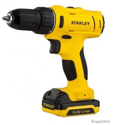 Stanley Cordless Compact Drill, SCD12S2-B5, 10.8V, 1.5 Ah