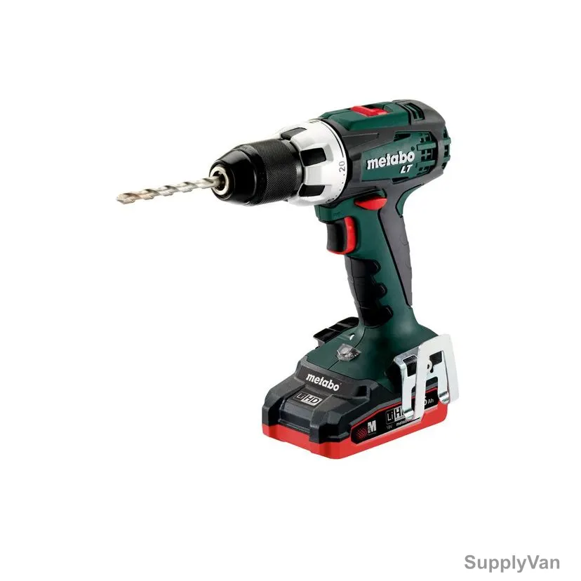 Metabo Cordless Drill, BS-18-LT, 18V, 3.5Ah Battery