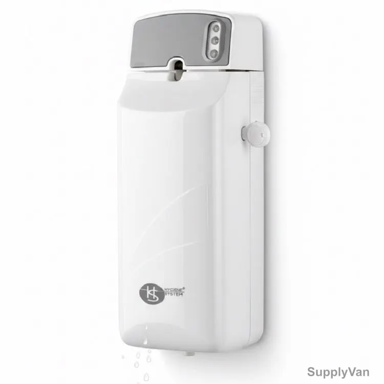 Hygiene System Automatic Air Freshener Dispenser, AZ321GREY, ABS Plastic, White — image 1